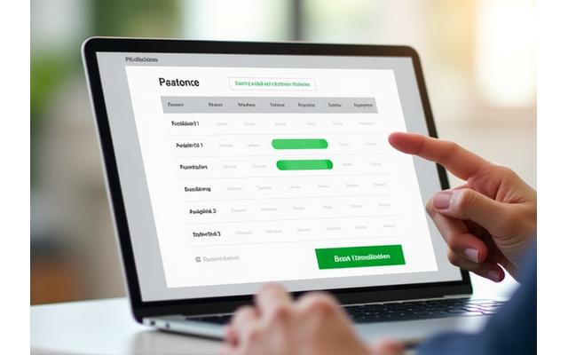 A digital calendar interface showing available slots for booking a catering consultation